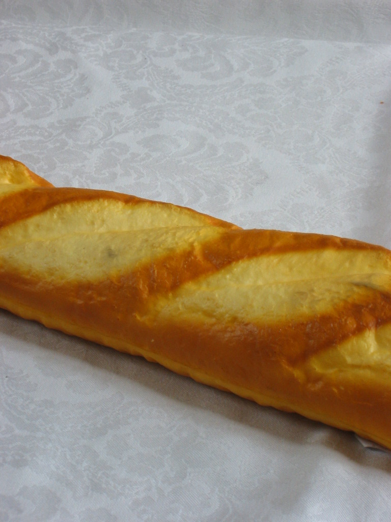 Mackenzie Childs FAKE FOOD FRENCH BREAD BAGUETTE LOAF SOFT TOUCH w 